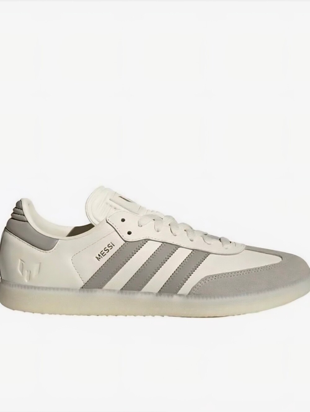 ADIDAS MESSI SAMBA | UNISEX | COLOR CREAM WHITE | SIZE 4.5
